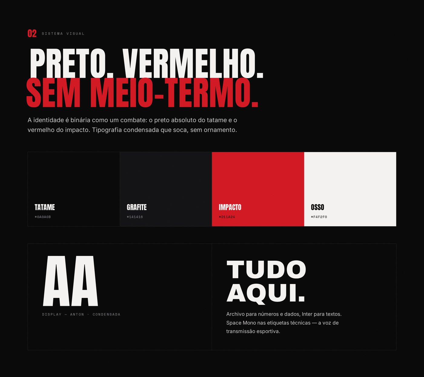 Black Gym — Identidade