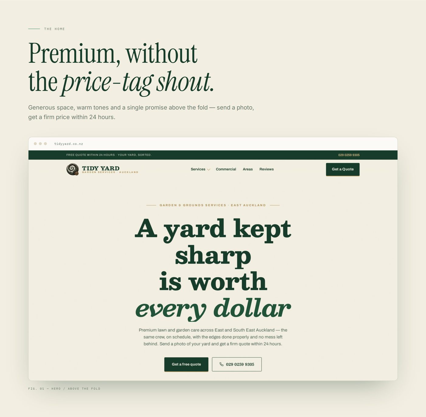 Tidy Yard — Home
